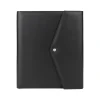 Faux Leather Portfolio Case with Snap Closure, Black (WRC5195BS-BLACK)<Bond Street Online