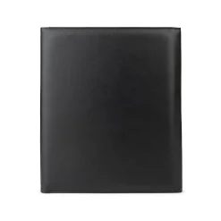 Faux Leather Portfolio Case with Snap Closure, Black (WRC5195BS-BLACK)<Bond Street Online