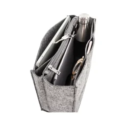 Pink Vegan Leather Tote Bag, Medium (LBG5054BS-PINK)<Bond Street Sale