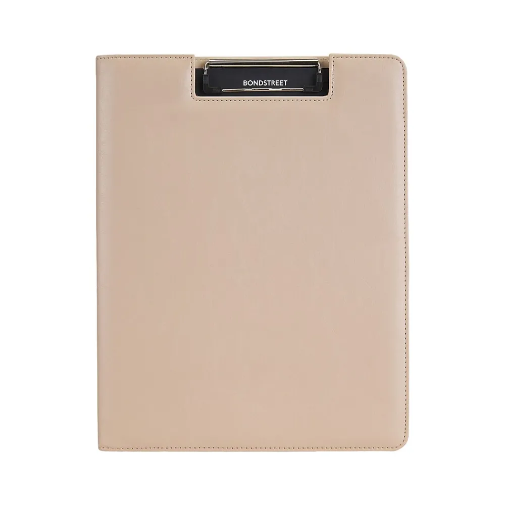 Vegan Leather Padfolio, Taupe (WRC5041BS-TAUPE)<Bond Street New