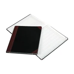 Accounting & Record Journals*Boorum & Pease 1602 1/2 Series Columnar Book, 12 Columns, 10.13" x 12.25", Black, 75 Sheets/Book (1602 1/2-150-12)