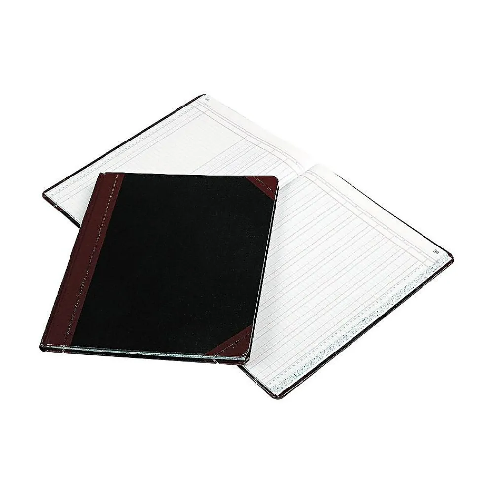 Accounting & Record Journals*Boorum & Pease 1602 1/2 Series Columnar Book, 12 Columns, 10.13" x 12.25", Black, 75 Sheets/Book (1602 1/2-150-12)