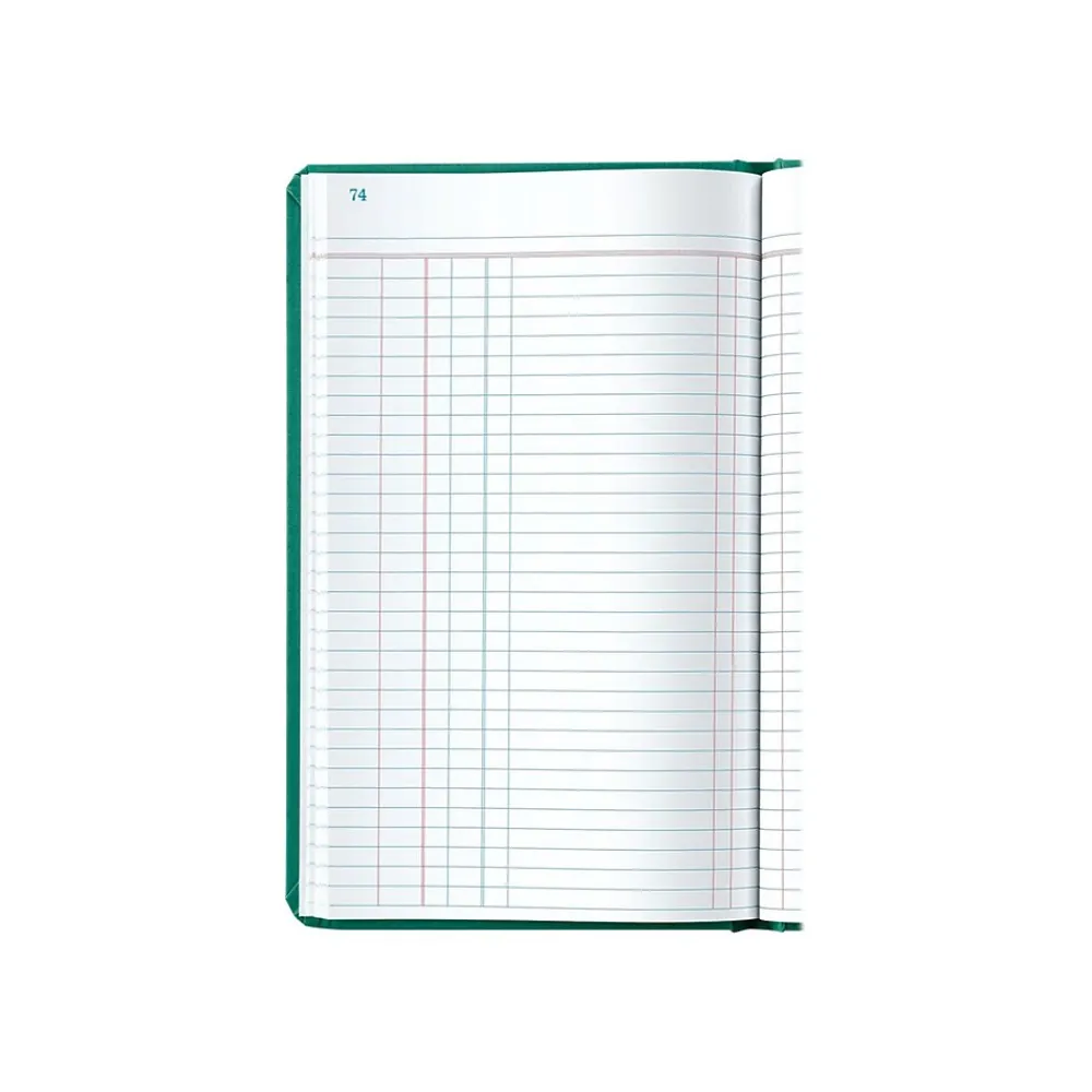 Accounting & Record Journals*Boorum & Pease 66 Series Record Book, 7.63"W x 12.13"H x 1"D, Blue, 250 Sheets/Book (66-500-J)