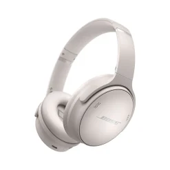 QuietComfort 45 Wireless Active Noise Canceling On-Ear Headphones, Bluetooth, White (866724-0200)<Bose Hot