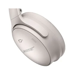QuietComfort 45 Wireless Active Noise Canceling On-Ear Headphones, Bluetooth, White (866724-0200)<Bose Hot