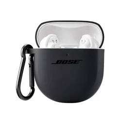 QuietComfort Earbuds II Silicone Case Cover, Triple Black (881877-0010)<Bose Discount