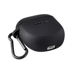 QuietComfort Earbuds II Silicone Case Cover, Triple Black (881877-0010)<Bose Discount