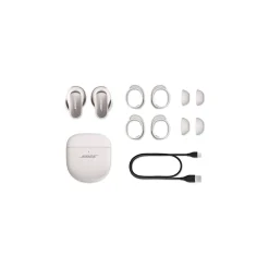 QuietComfort Ultra Wireless Noise Canceling Earbuds Headphones, Bluetooth, Diamond White (882826-0070)<Bose Sale