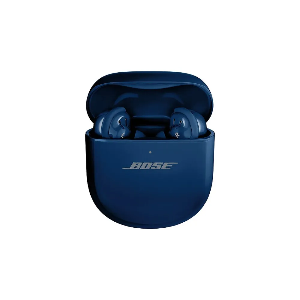 QuietComfort Ultra Wireless Noise Canceling Earbuds Headphones, Bluetooth, Lunar Blue (882826-0060)<Bose