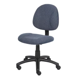 Office Chairs*Boss Office Products Boss Fabric Task Chair, Blue (B315-BE)