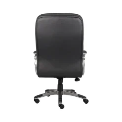 Office Chairs*Boss Office Products Boss Faux Leather Executive Chair, Black (B9331)