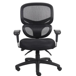 Office Chairs*Boss Office Products Boss Multi-Function Mesh Task Chair, Black (B6338)
