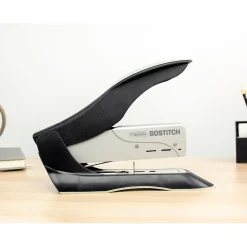 Staplers|Bostitch Black Heavy Duty Desktop Stapler, 100-Sheet Capacity, Staples Included, Black (AMAX1300)