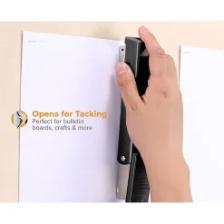 Staplers|Bostitch Classic Metal Desktop Stapler, 20 Sheet Capacity, Black (B515BK)