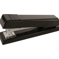 Staplers|Bostitch No-Jam Desktop Stapler, 20 Sheet Capacity, Black (B600-BLACK)