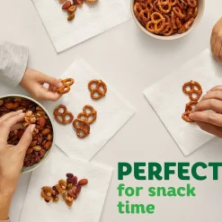 Bounty Quilted Napkin, 1-ply, White, 200 Napkins/Pack (34885.)