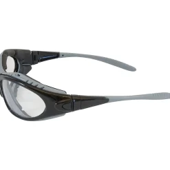Bouton Optical Safety Goggles, Fuselage, Black Frame, Clear Lens, Antifog, Anti-Scratch (250-50-0420)