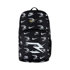 3Brand Russell Wilson Nike Laptop Backpack, Medium, Black/White (9AT012-F66)