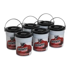 Industrial Cloth Cleaning Wipers, Blue, 84 Wipers/Box (21501)<Brawny Discount