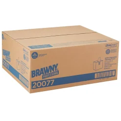 Professional D400 Cellulose Cleaning Wipers, 12.2" x 9.25", Oatmeal, 120 Wipers/Box (20077)<Brawny Discount