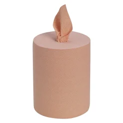 Professional D400 Durable Fibers Cleaning Wipers, 13" x 9.9", Orange, 200 Sheets/Roll, 2/Carton (20041)<Brawny Discount