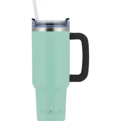 Geojug Stainless Steel Double Walled Tumbler Cup, 40 oz., Blue (CMB-1200BL)<Brentwood Online