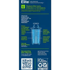 Brita Elite Water Filter, 1 Count (36243)