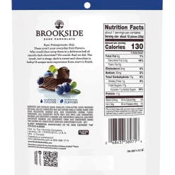 Brookside Acai & Blueberry Flavored Dark Chocolate Pieces, 7 oz., 12/Carton (HEC38971)