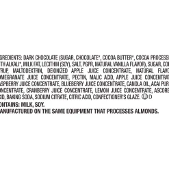 Brookside Dark Chocolate with Acai and Blueberry Flavors Candy, 7 oz, Resealable Bag (050929)