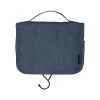 8.66" Fabric Toiletry Bag, Blue (BNKM0001)<Brookstone Best
