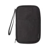RFID Fabric Travel Wallet, Black (BNWM0001)<Brookstone Outlet