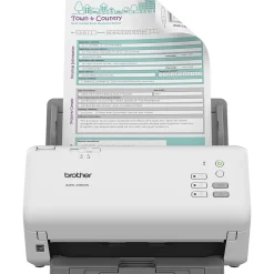 Brother ADS-4300N Duplex Document Scanner, Gray