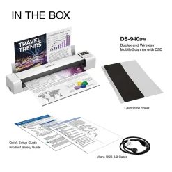 Brother DSmobile DS-940DW USB/Wireless Duplex Portable Scanner White