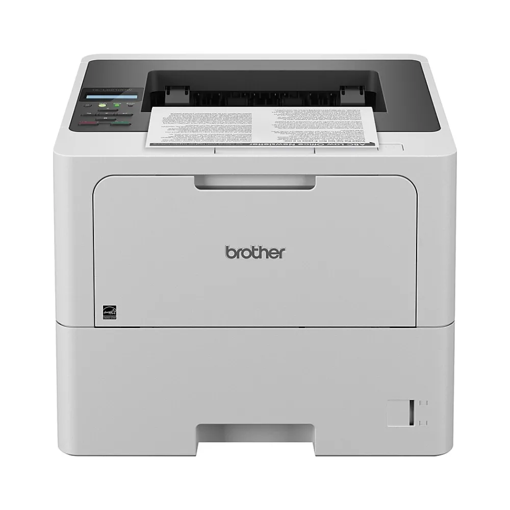 Brother HL‐L6210DW Business Monochrome Laser Printer, Large Paper Capacity, Wireless Networking