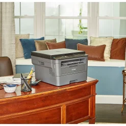 Brother HL-L2390DW Refurbished Wireless Black & White Laser Printer, Single-Function, Print, Scan, Copy