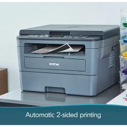 Brother HL-L2390DW Wireless Black & White Laser Printer, All-In-One, Print, Scan, Copy, Refresh Subscription Eligible