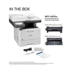 Brother MFC-L5915DW Business Wireless Black & White Laser, All-In-One, Print, Scan, Copy, Fax