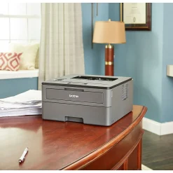 Brother Refurbished HL-L2370DW Wireless Monochrome Laser Printer