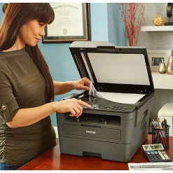 Brother Refurbished MFC-L2710DW Wireless Monochrome Laser All-In-One Printer