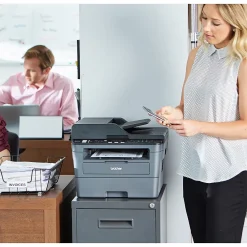 Brother Refurbished MFC-L2710DW Wireless Monochrome Laser All-In-One Printer