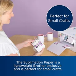 Brother Sublimation Printer and Craft Express Elite Auto Heat Press Bundle, Kitchen Gifts