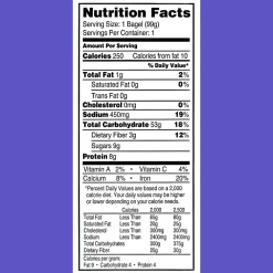 Burry Individually Wrapped Cinnamon Raisin Bagel w/ Cream Cheese, 4.6 Oz, 6/Box (307-00371)