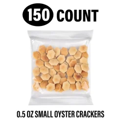 Burry Small Oyster Portion Pack Cracker, 0.5 oz, 150/Pack (307-00423)
