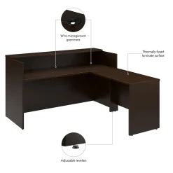 L-Desks*Bush Business Furniture Arrive 72