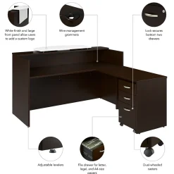 Office Desks*Bush Business Furniture Arrive 72