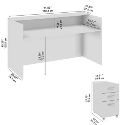 Office Desks*Bush Business Furniture Arrive 72