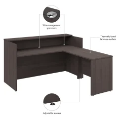 L-Desks*Bush Business Furniture Arrive 72