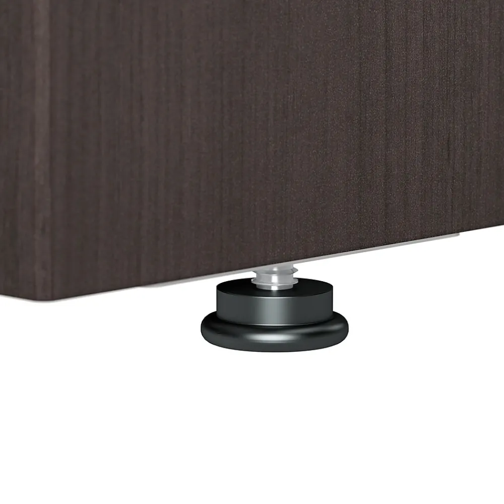 L-Desks*Bush Business Furniture Arrive 72"W L Shaped Reception Desk with Shelf, (ARV006SG) Storm Gray