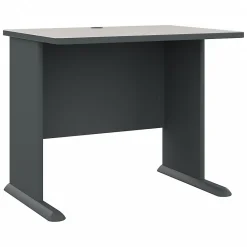 Computer Desks*Bush Business Furniture Cubix 36"W Desk, (WC8436A) Slate/White Spectrum