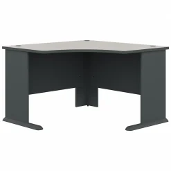 Computer Desks*Bush Business Furniture Cubix 48"W Corner Desk, (WC8427A) Slate/White Spectrum